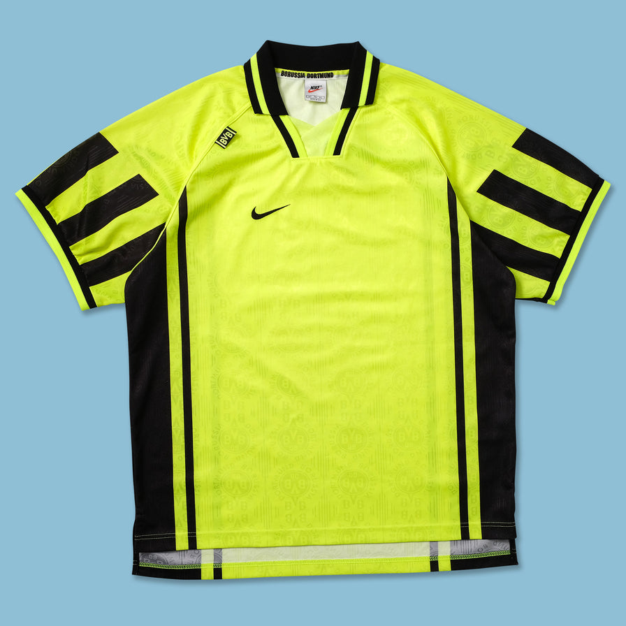1996 Nike Borussia Dortmund Blank Jersey XLarge 