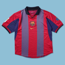 Women's 2000 Nike FC Barcelona Jersey Small 