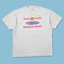 Vintage Bud Light Beach Patrol T-Shirt XLarge 