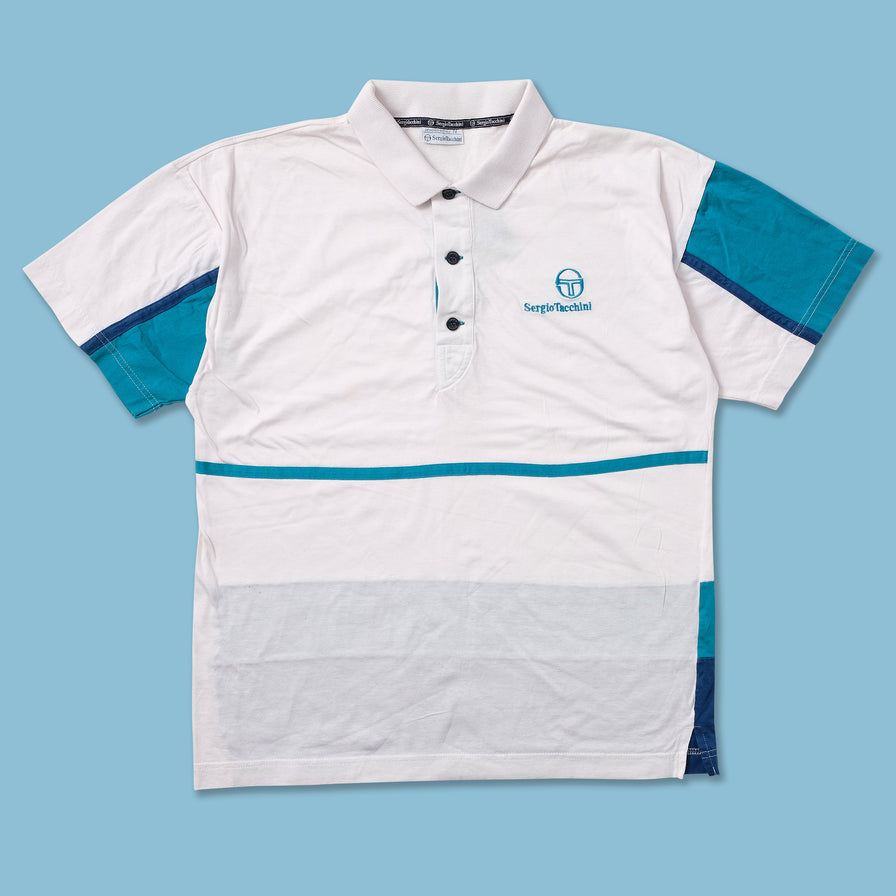 Vintage Sergio Tacchini Tennis Polo Medium 