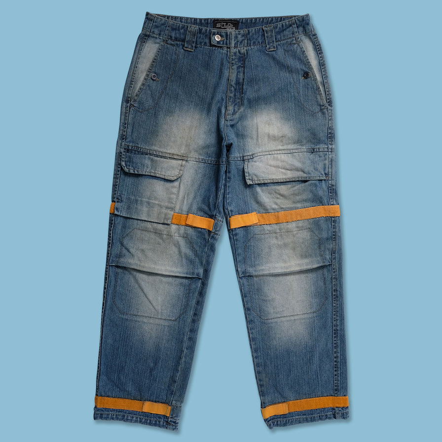 Y2K Cargo Baggy Pants 36x32