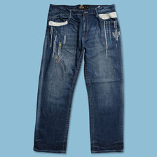 Y2K Akademiks Baggy Pants 40x34 - Double Double Vintage