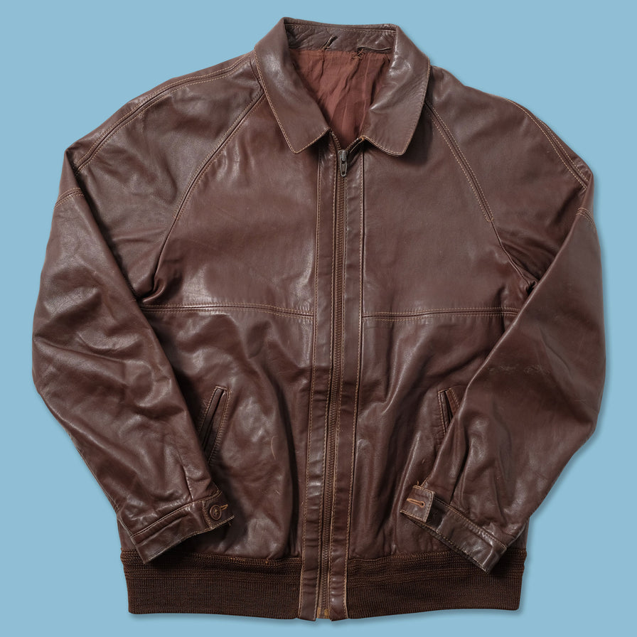 Vintage Flight Leather Jacket Small - Double Double Vintage
