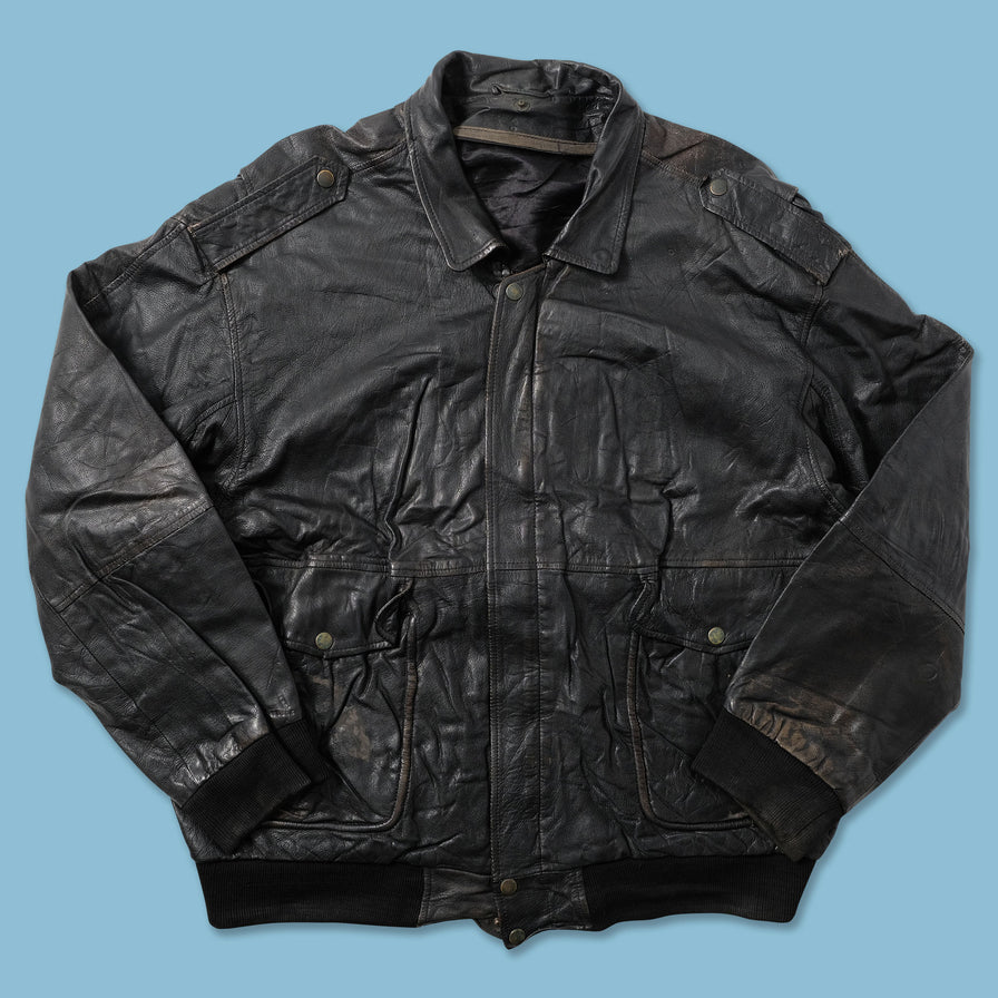 Vintage Flight Leather Jacket XLarge