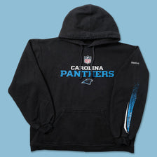 Vintage Reebok Carolina Panthers Hoody Large - Double Double Vintage