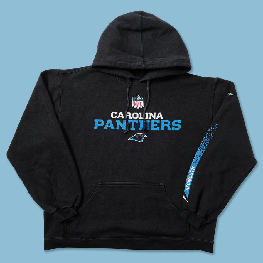 Vintage Reebok Carolina Panthers Hoody Large - Double Double Vintage