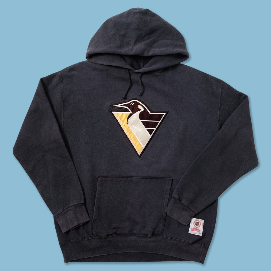 Vintage Pittsburgh Penguins Hoody Medium - Double Double Vintage