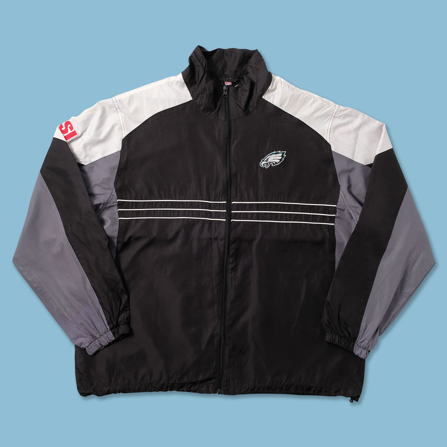 Reebok Philadelphia Eagles Track Jacket XLarge - Double Double Vintage