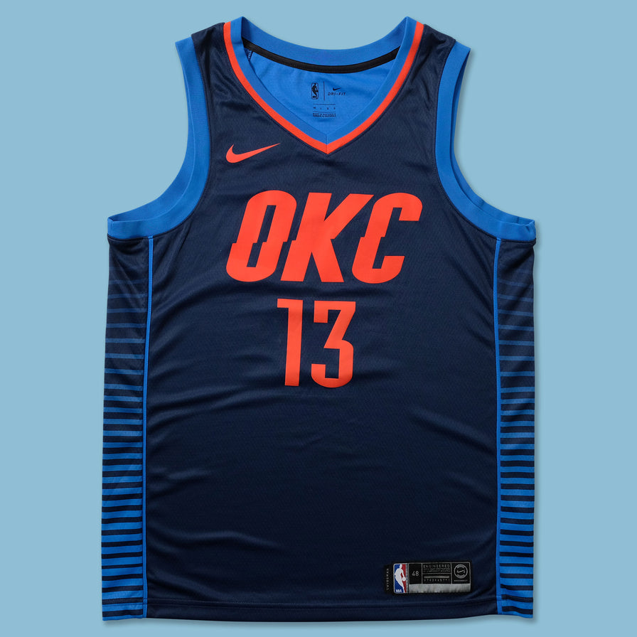 Nike Oklahoma City Thunder Jersey Large - Double Double Vintage