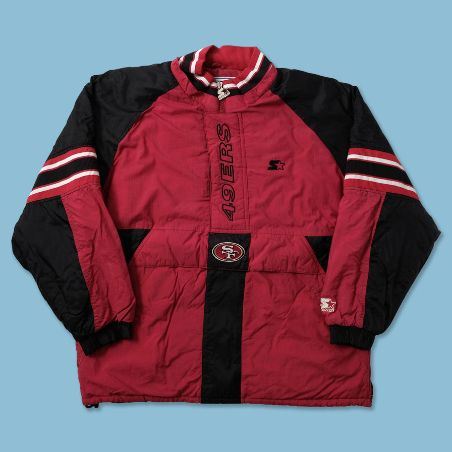 Vintage Starter San Francisco 49ers Anorak XLarge - Double Double Vintage