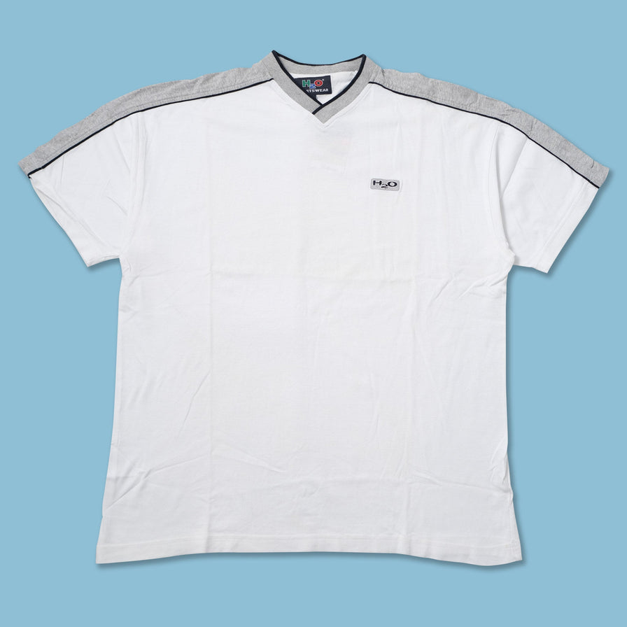 Vintage H2O V-Neck T-Shirt Large 