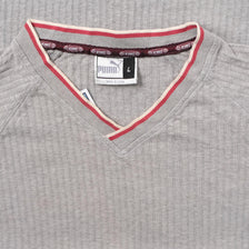 Vintage Puma V-Neck T-Shirt Large 