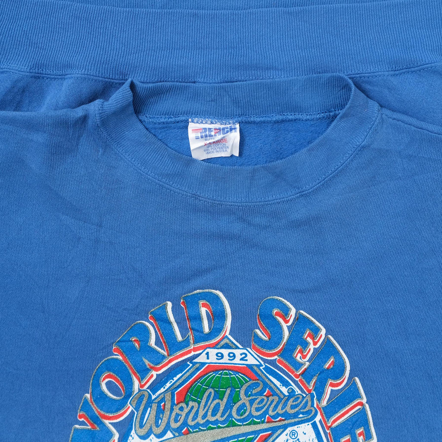 Vintage 1992 Toronto Blue Jays Sweater Large 