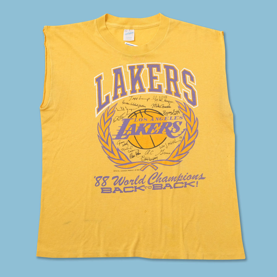 Vintage 1988 LA Lakers Tank Top Large 