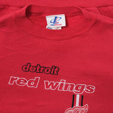 Vintage Detroit Red Wings Sweater Large 