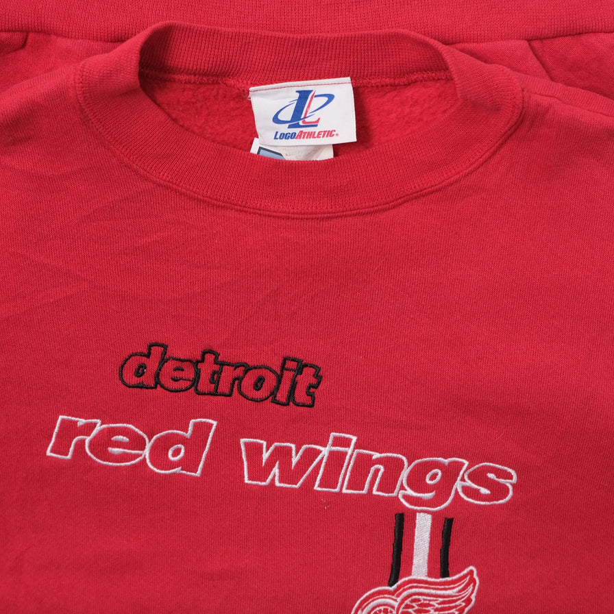 Vintage Detroit Red Wings Sweater Large 