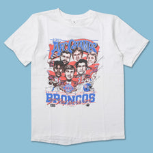 Vintage 1987 Denver Broncos T-Shirt Medium 