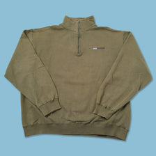 Vintage Reebok Q-Zip Sweater XLarge 