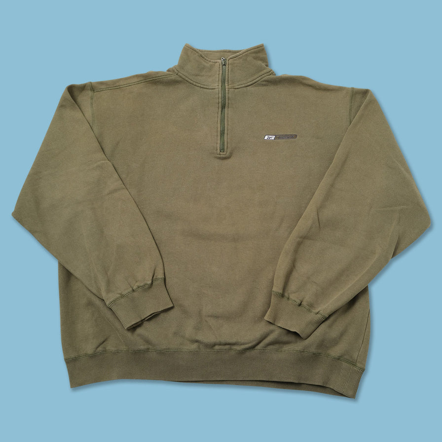 Vintage Reebok Q-Zip Sweater XLarge 