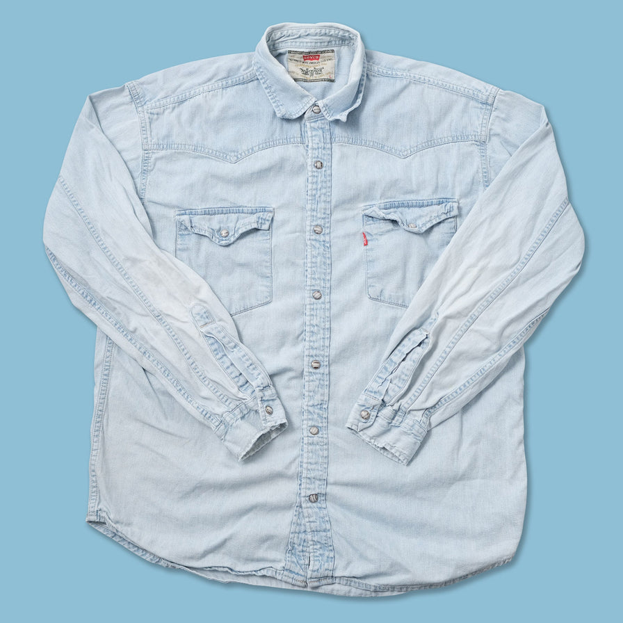 Vintage Levi's Denim Shirt Large 