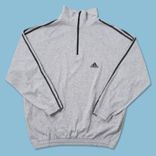 Vintage adidas Q-Zip Sweater Large 