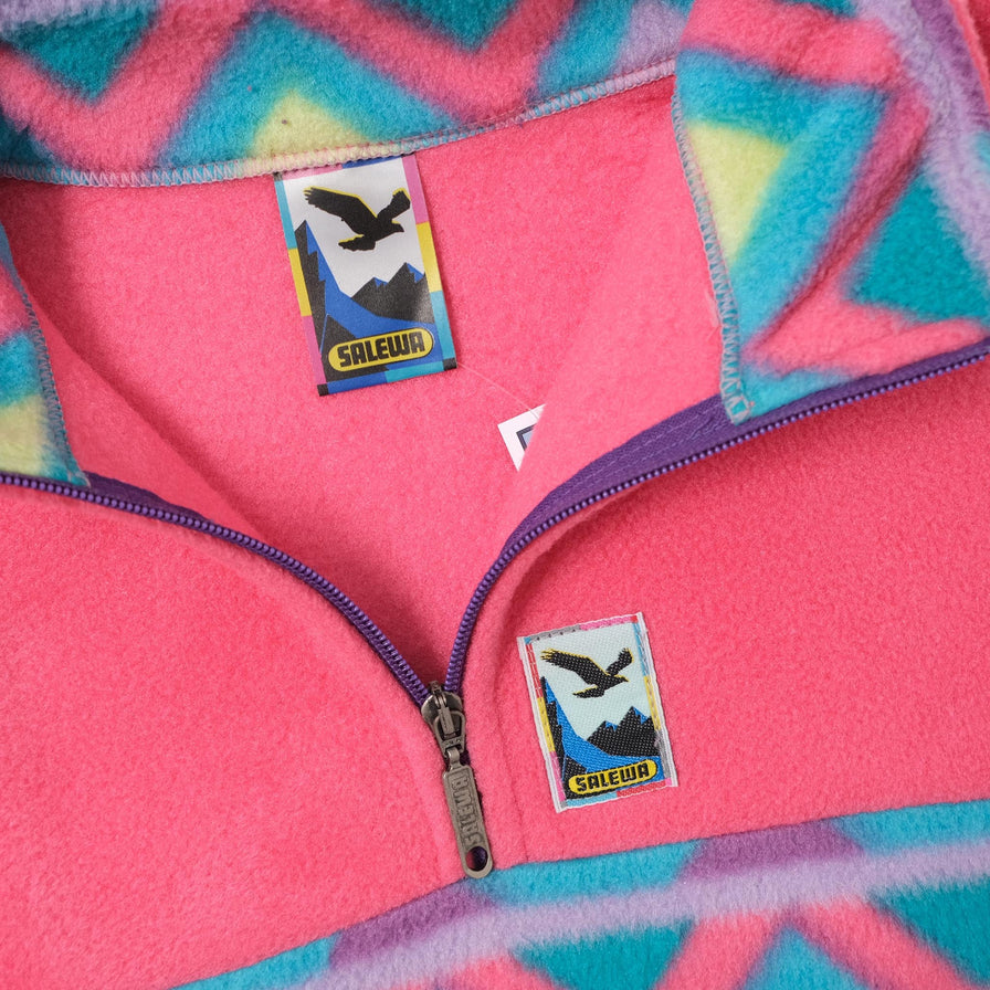 Vintage Salewa Women’s Q-Zip Fleece Small 