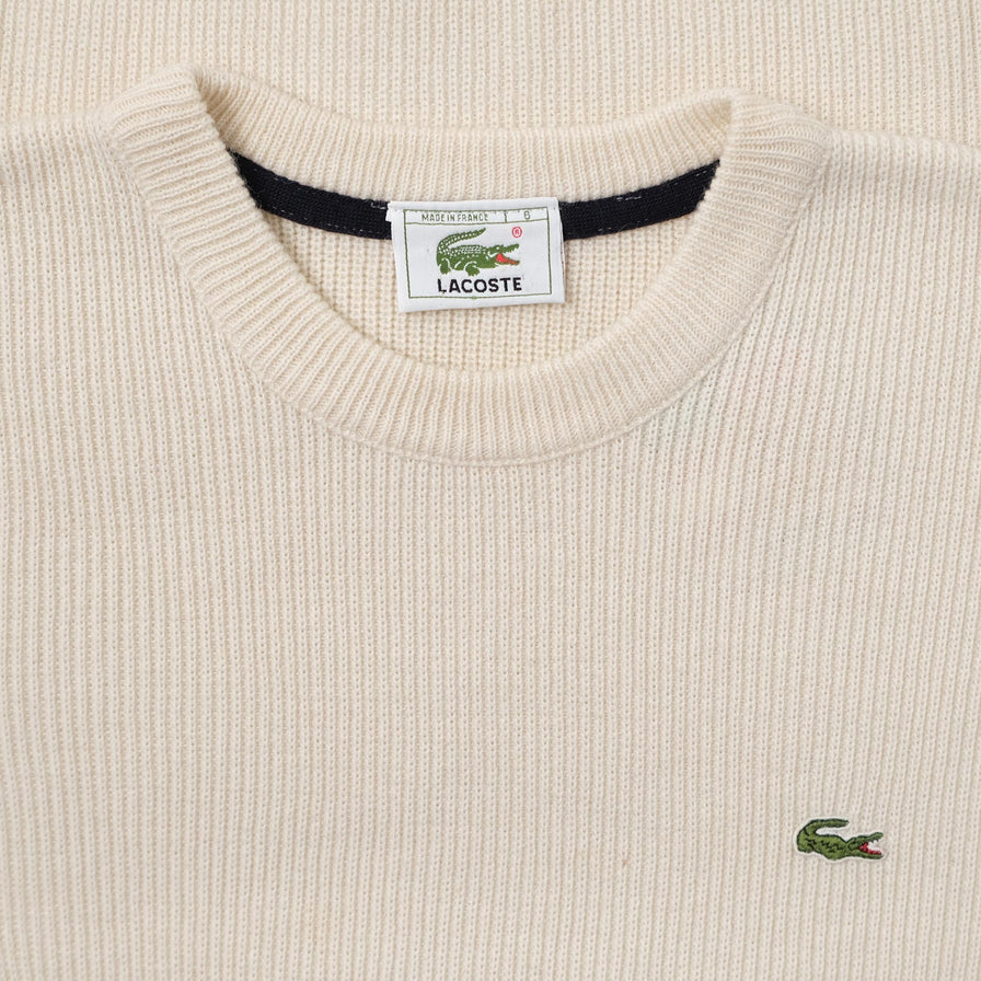 Vintage Lacoste Knit Sweater XLarge 