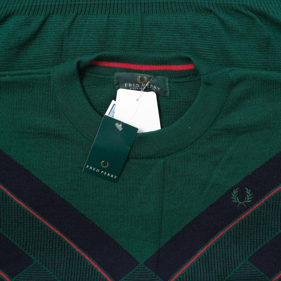 Vintage DS Fred Perry Knit Sweater XLarge 