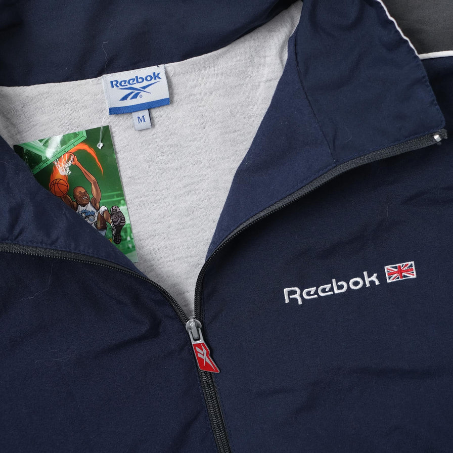 Vintage Reebok Track Jacket Medium 