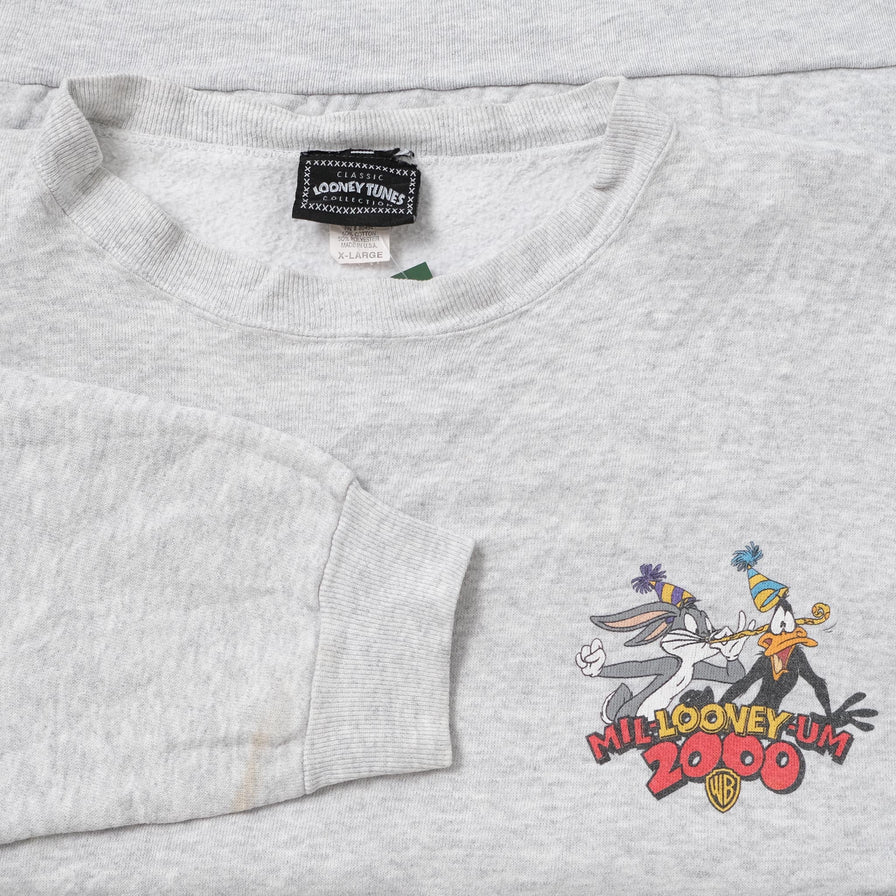 Vintage 2000 Mil-Looney-Um Sweater XLarge 
