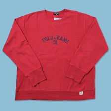 Vintage Polo Jeans Sweater Large 