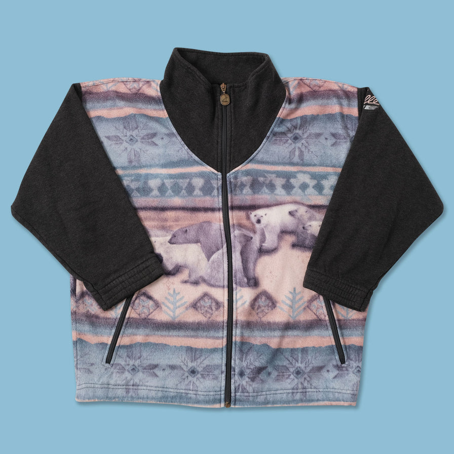 Vintage Icebear Fleece Jacket Small 