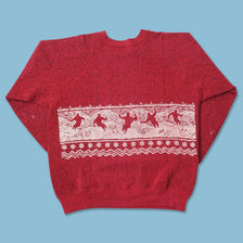 Vintage Steamboat Skiing Sweater XLarge 