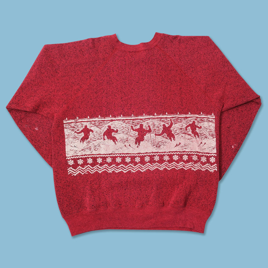 Vintage Steamboat Skiing Sweater XLarge 
