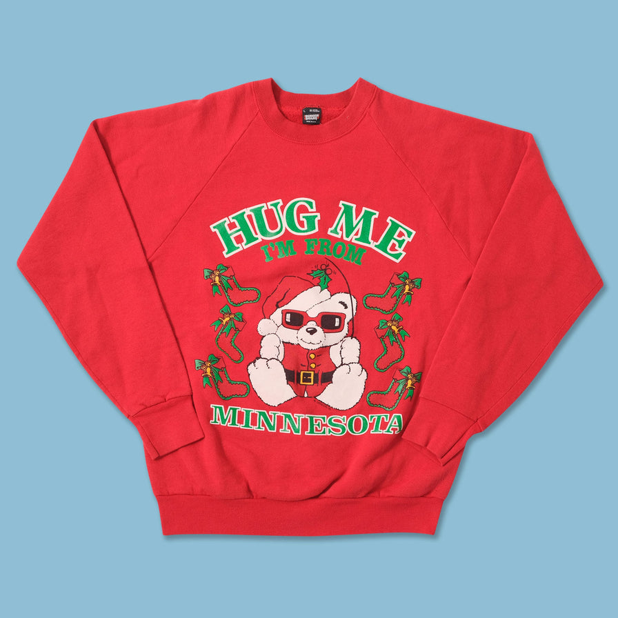 Vintage Minnesota Christmas Sweater Small 