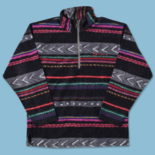 Vintage Sergio Tacchini Q-Zip Fleece Large 
