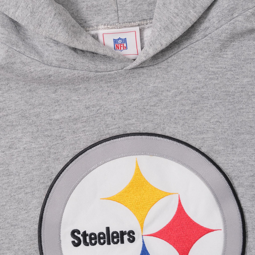 Vintage Pittsburgh Steelers Hoody Medium 