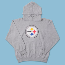 Vintage Pittsburgh Steelers Hoody Medium 