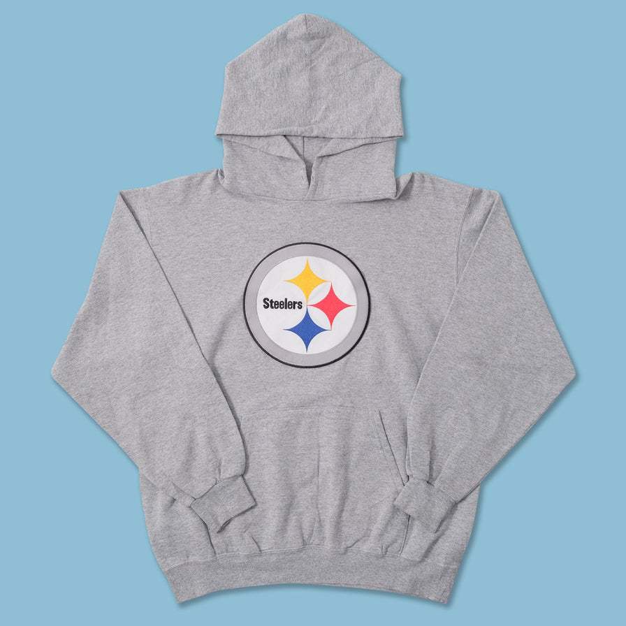 Vintage Pittsburgh Steelers Hoody Medium 