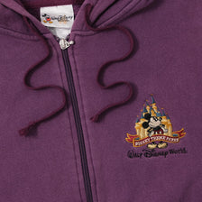 Vintage Walt Disney World Zip Hoody Medium 