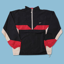 Vintage Reebok Halfzip Windbreaker Large 