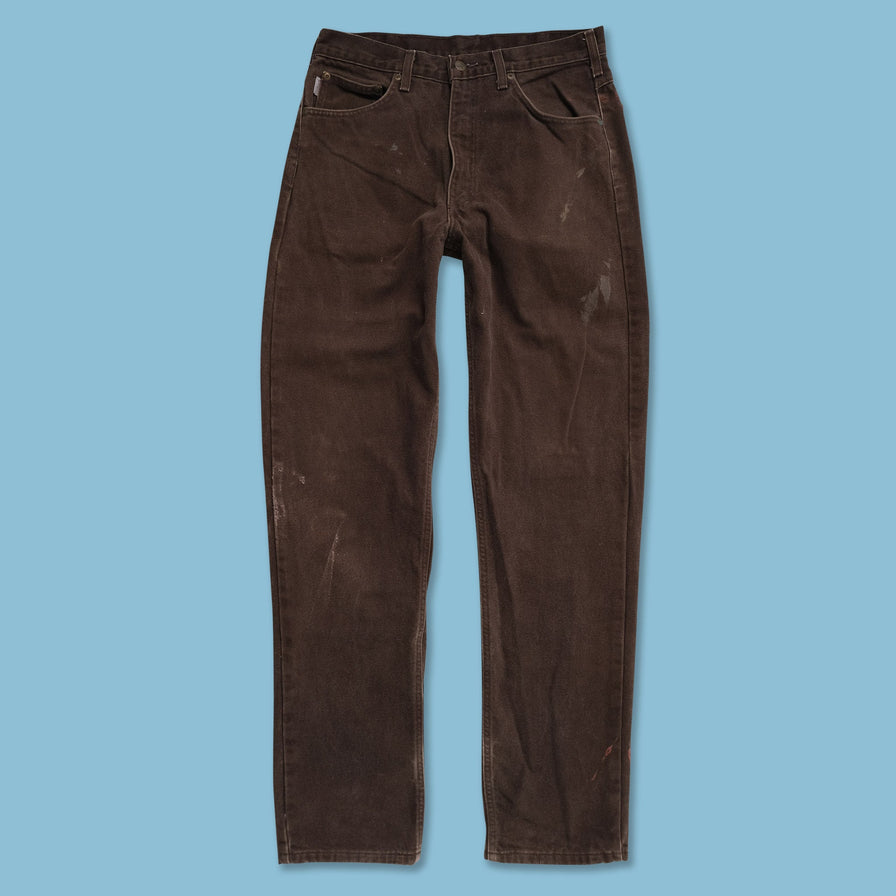 Vintage Carhartt Lined Denim Pants 32x36 