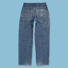 Vintage Carhartt Denim Work Pants 34x36 