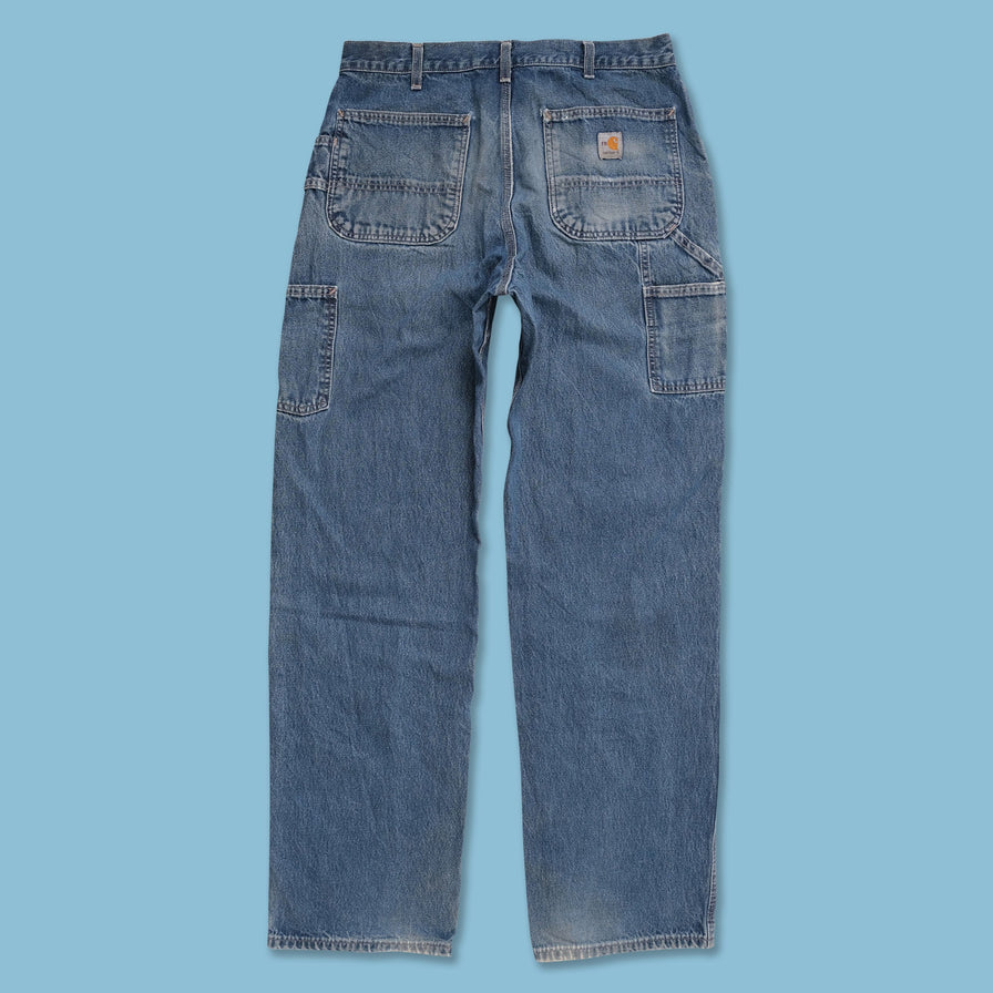 Vintage Carhartt Denim Work Pants 34x36 