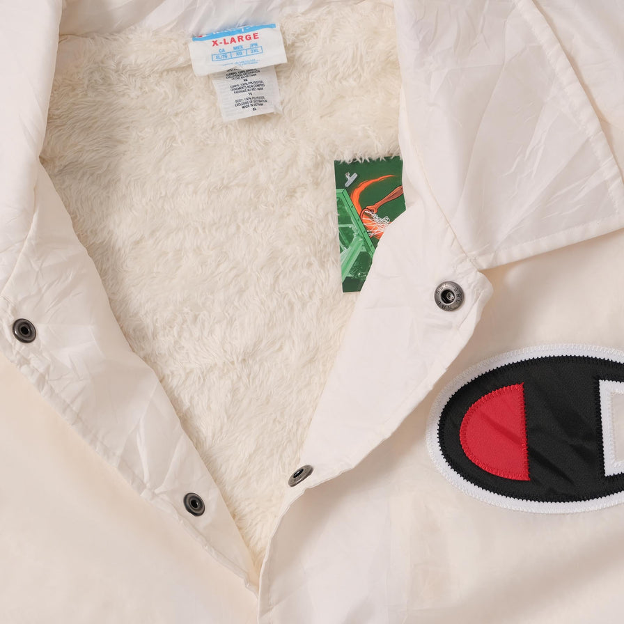 Vintage Champion Padded College Jacket XLarge 