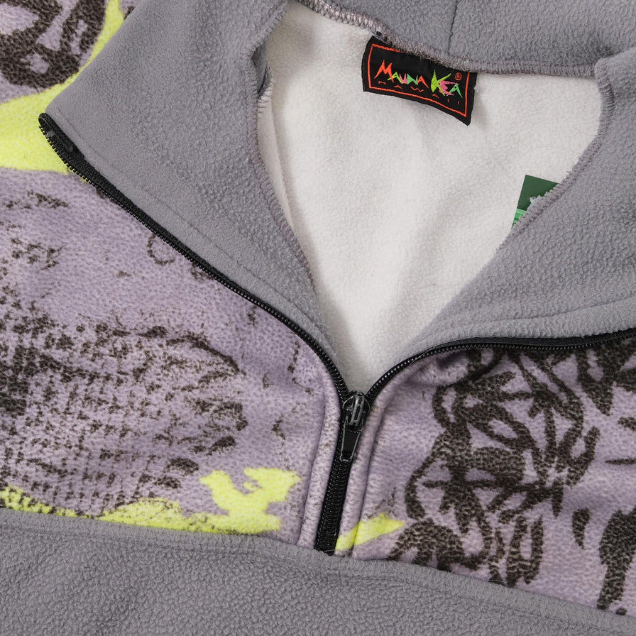 Vintage Mauna Kea Hawaii Q-Zip Fleece 