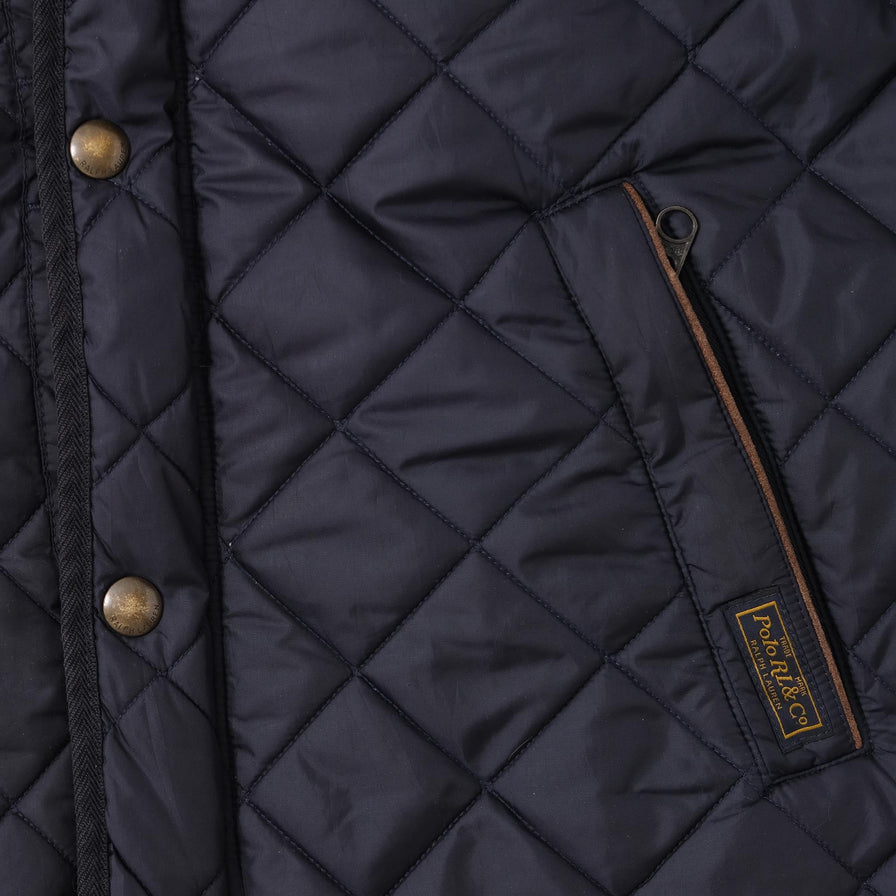 Vintage Polo Ralph Lauren Quilted Jacket Medium 