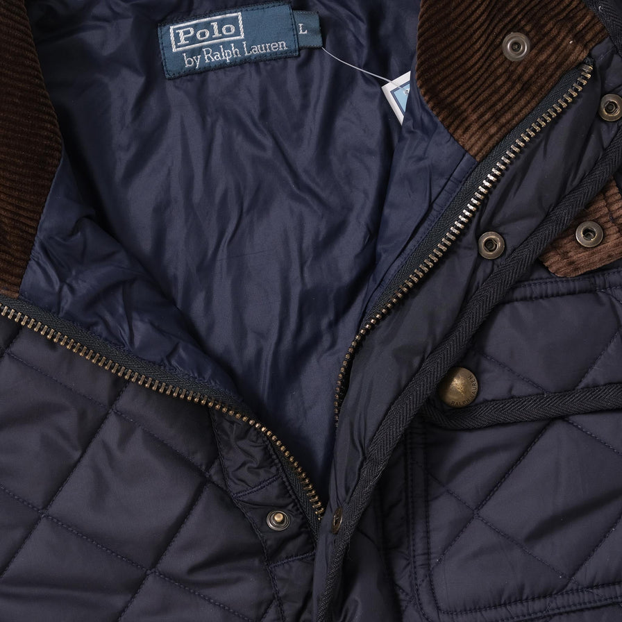 Vintage Polo Ralph Lauren Quilted Jacket Medium 