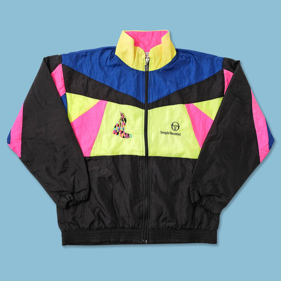 Vintage Sergio Tacchini Track Jacket Medium 