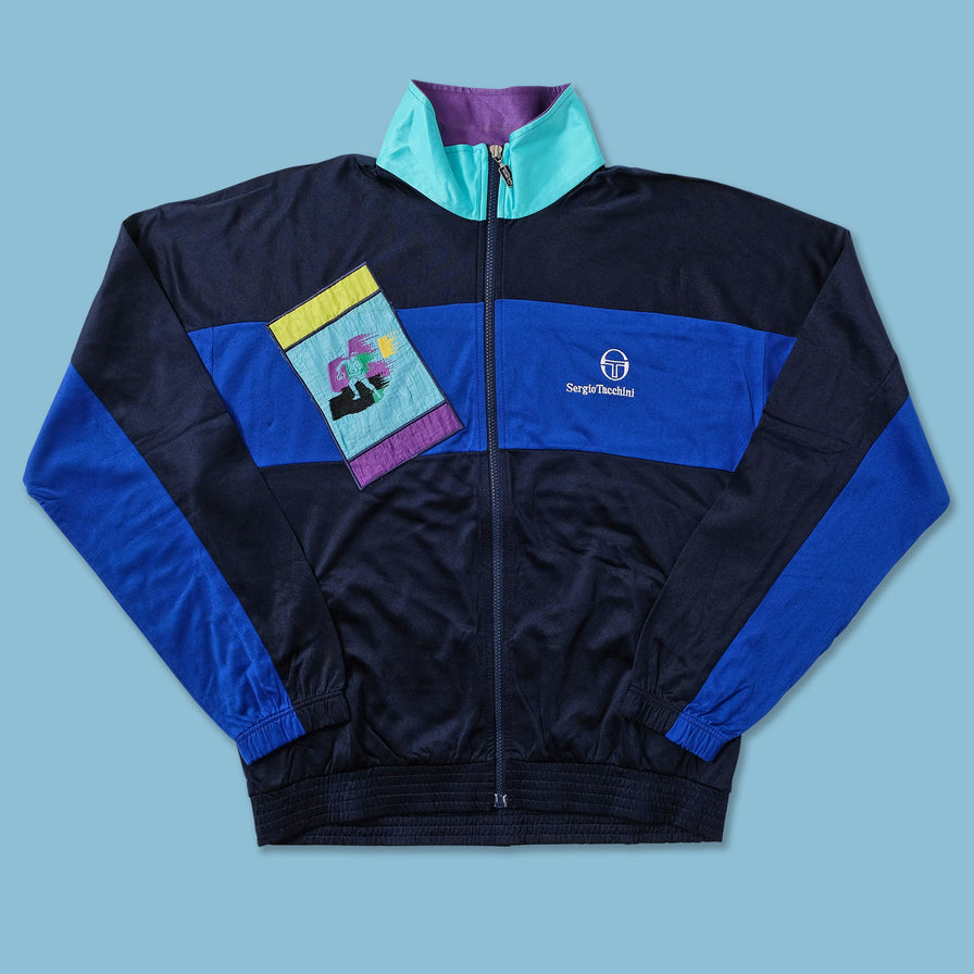 Vintage Sergio Tacchini Track Jacket Medium 